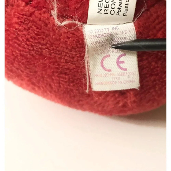 2013 TY NHL Beanie Ballz Detroit Red Wings Plush  4 Inch Tall - Picture 9 of 11